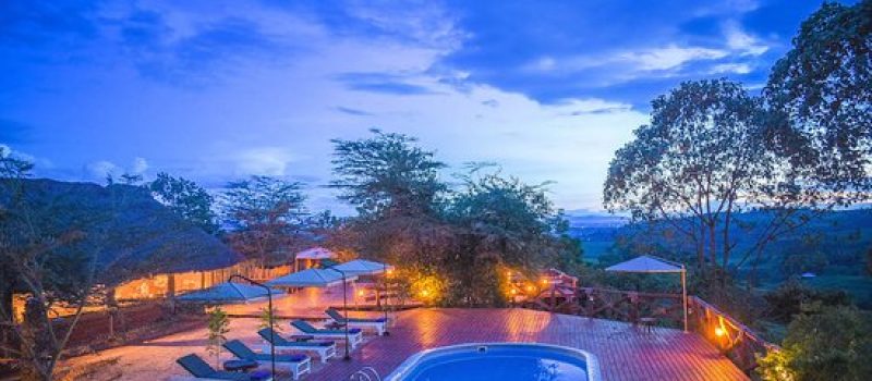 our-pool-at-night karatu